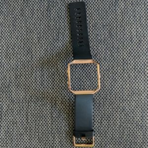 Black fitbit blaze band